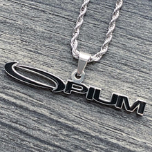 Load image into Gallery viewer, Black &#39;Opium&#39; Necklace
