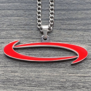 Red 'O' Necklace