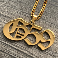 Load image into Gallery viewer, Gold &#39;G59&#39; Necklace
