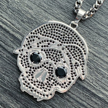 Load image into Gallery viewer, Black Ice &#39;G59 Skull&#39; Necklace
