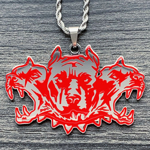 Red 'WARDOGS' Necklace