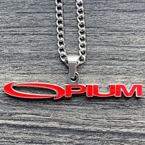 Red 'Opium Necklace