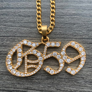 Iced Gold 'G59' Necklace