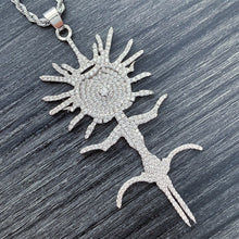 Load image into Gallery viewer, Iced Out &#39;Blackmage&#39; Necklace
