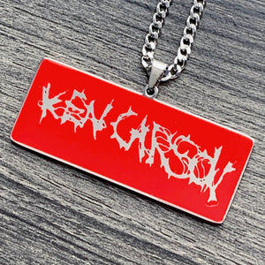 Red 'Ken Carson' Necklace