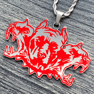 Red 'WARDOGS' Necklace