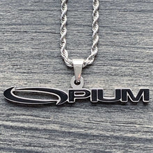 Load image into Gallery viewer, Black &#39;Opium&#39; Necklace
