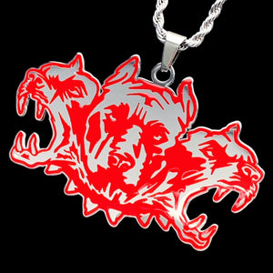 Red 'WARDOGS' Necklace