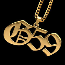 Load image into Gallery viewer, Gold &#39;G59&#39; Necklace
