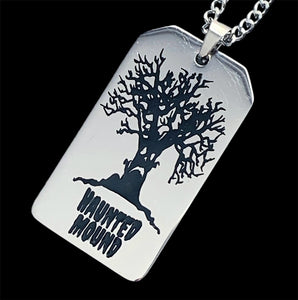 Black 'Sematary Toe Tag' Necklace