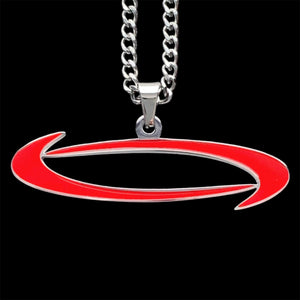 Red 'O' Necklace