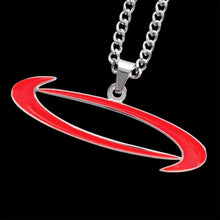 Load image into Gallery viewer, Red &#39;O&#39; Necklace
