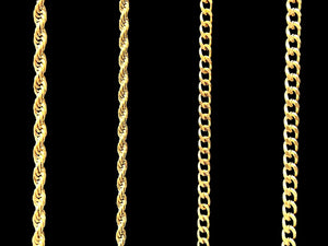 Iced Gold 'G59 Rifle' Necklace