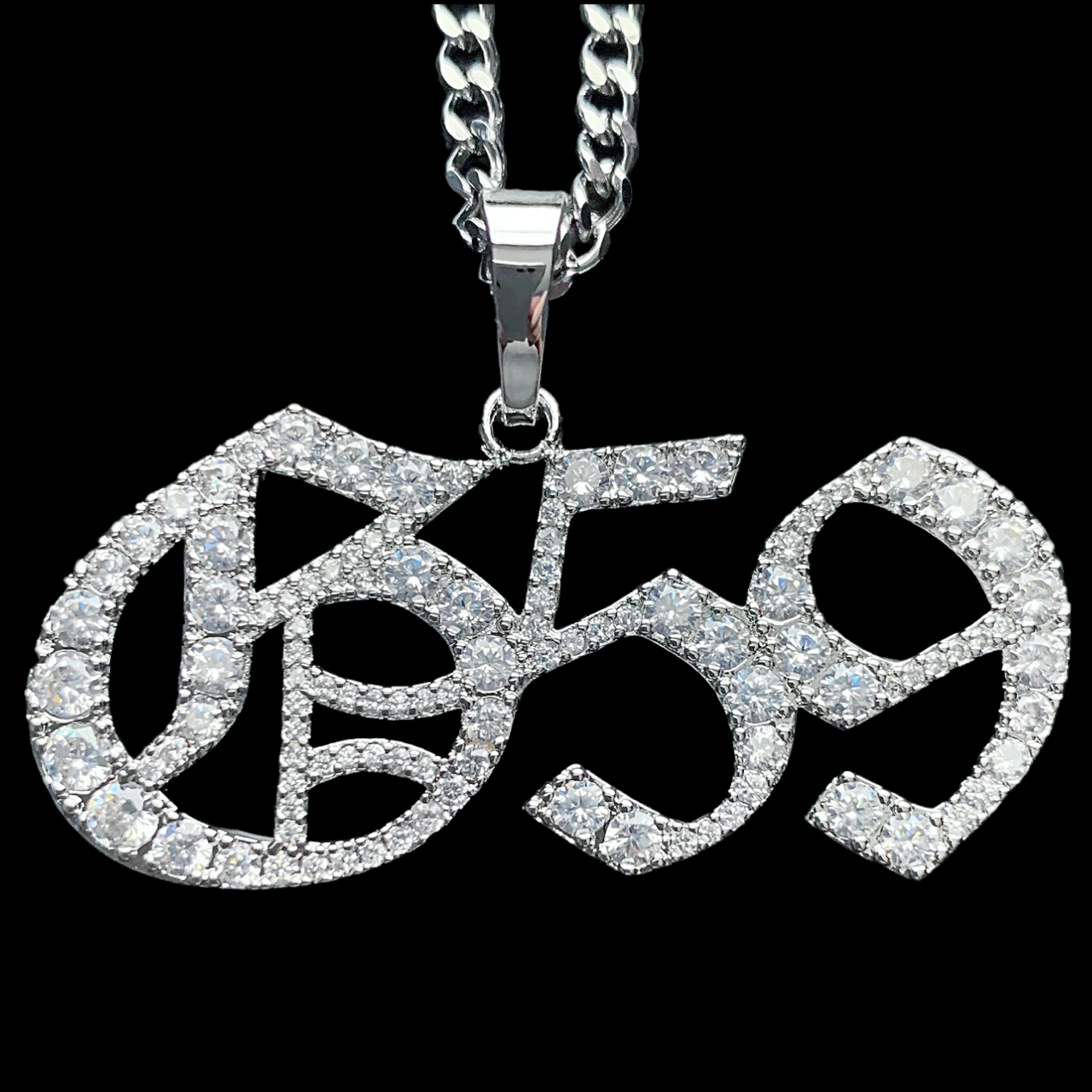 glitterアイスダストチェーン Iced Out 'G59' Necklace – Jewelry Designs by ACE ™