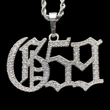 Load image into Gallery viewer, Iced Out &#39;G59&#39; Necklace
