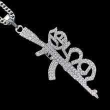 Load image into Gallery viewer, Iced Out &#39;G59 Rifle&#39; Necklace
