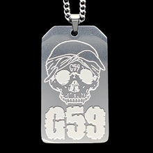 Load image into Gallery viewer, &#39;G59 Toe Tag&#39; Necklace

