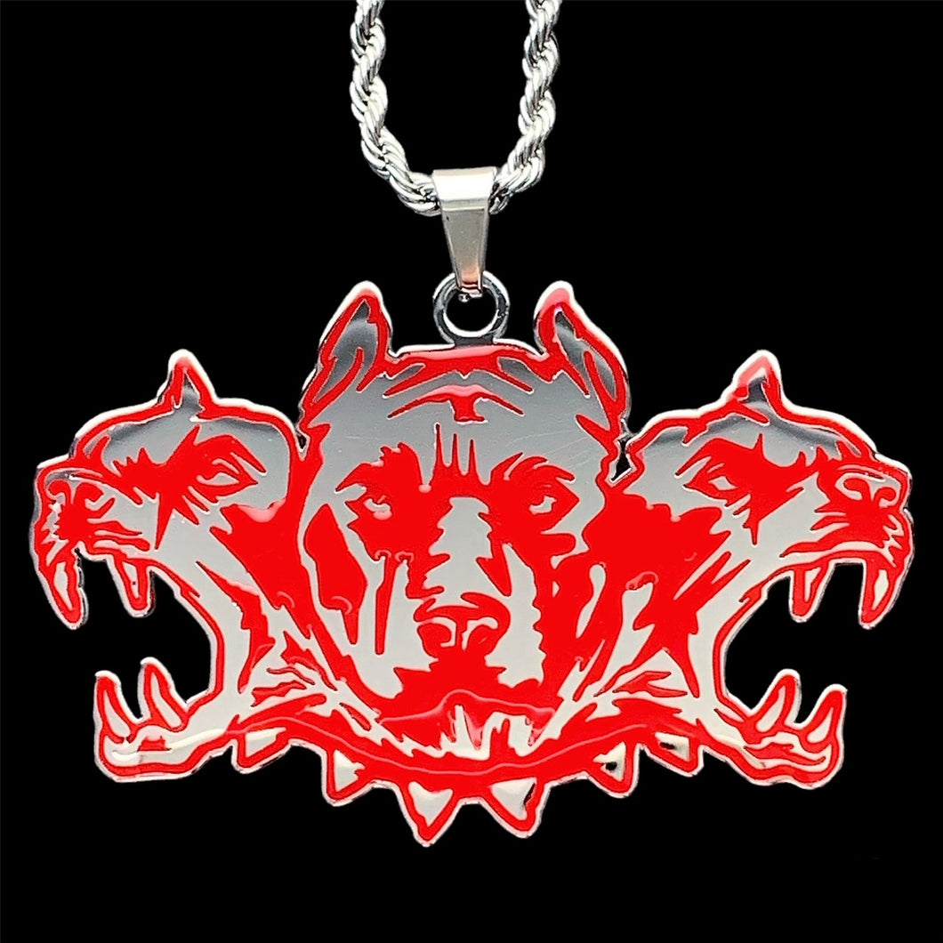 Red 'WARDOGS' Necklace