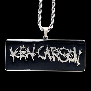 Black 'Ken Carson' Necklace