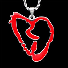 Load image into Gallery viewer, Red &#39;Heartbreak&#39; Necklace
