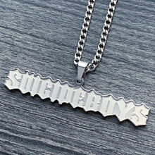 Load image into Gallery viewer, Etched &#39;SUICIDEBOYS&#39; Necklace
