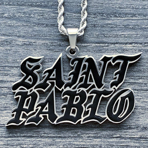 Black 'Saint Pablo' Necklace