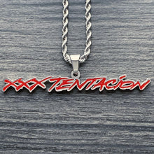 Load image into Gallery viewer, Red &#39;XXXTENTACION&#39; Necklace
