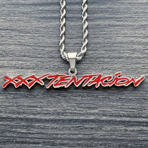 Red 'XXXTENTACION' Necklace