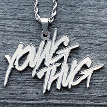 Load image into Gallery viewer, Etched &#39;Young Thug&#39; Necklace
