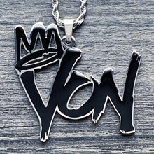 Load image into Gallery viewer, Black &#39;King Von&#39; Necklace
