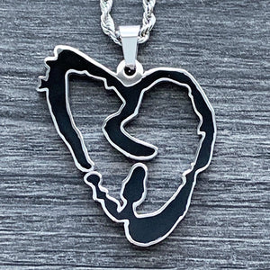 Black 'Heartbreak' Necklace