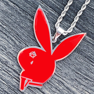 Red 'Ca$h Carti' Necklace