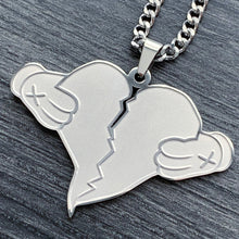 Load image into Gallery viewer, Etched &#39;Heartbreak&#39; Necklace
