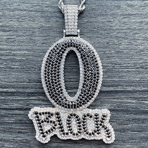 Black Ice 'O Block' Necklace