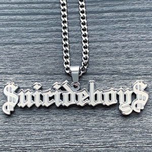 Etched '$uicideboy$' Necklace