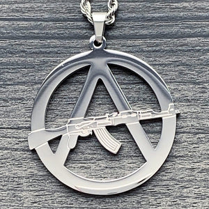 Anarchy 'AK' Necklace