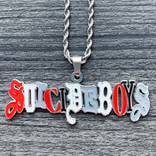 Load image into Gallery viewer, Multicolor '$UICIDEBOY$' Necklace
