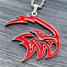 Load image into Gallery viewer, Red &#39;Trackhawk&#39; Necklace
