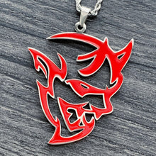 Load image into Gallery viewer, Red &#39;Demon&#39; Necklace

