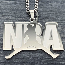 Load image into Gallery viewer, &#39;NBA&#39; Necklace
