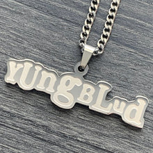 Load image into Gallery viewer, Etched &#39;yUngbLud&#39; Necklace
