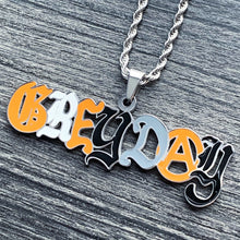 Load image into Gallery viewer, Multicolor &#39;Grey Day 21&#39; Necklace
