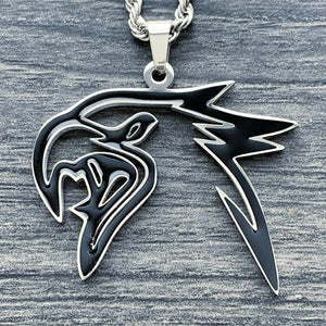 Black 'Trackhawk' Necklace
