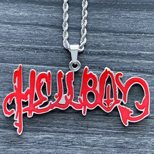 Red 'Hellboy' Necklace