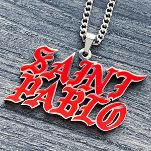 Red 'Saint Pablo' Necklace