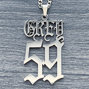 'GREY59' Necklace