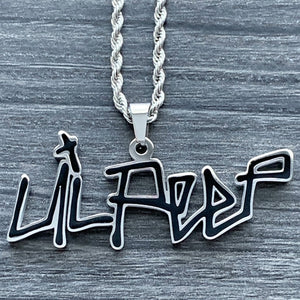 Black 'Lil Peep' Necklace