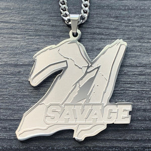 '21 SAVAGE' Necklace
