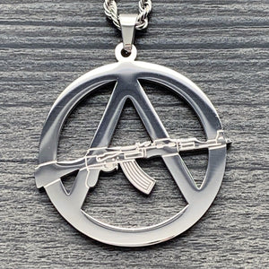 Anarchy 'AK' Necklace