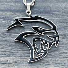 Load image into Gallery viewer, Black &#39;Hellcat&#39; Necklace
